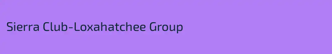 Sierra Club-Loxahatchee Group